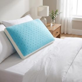 Cool Gel Memory Foam Queen Size Bed Pillow