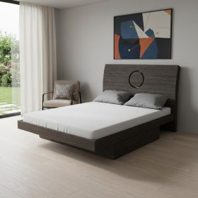 Queen Gray Bed