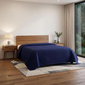 Indigo King Microfiber 300 Thread Count Machine Washable Down Alternative Comforter