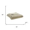 Natural Queen 100% Cotton 300 Thread Count Dry Clean Only Down Alternative Comforter
