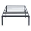 Black Steel Full Bed Frame