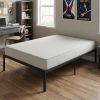 Black Steel Full Bed Frame