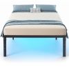 Black Steel Twin Bed Frame
