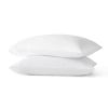 Four Piece White Cotton California King Sheet Set