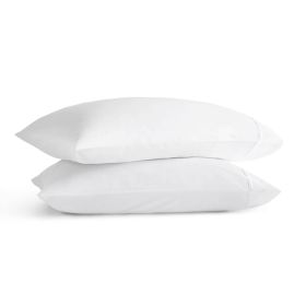Four Piece White Cotton California King Sheet Set