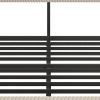 Beige And Off White Iron And Metal And Linen Upholstered King Bed Frame
