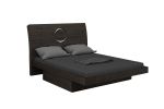 Wood King Bed Frame With Drawer With Drawer Storage
