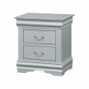 24"  Two Drawers Nightstand