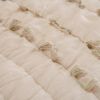 Natural Striped Cotton Quilt