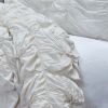 Cotton Blend Washable Polyester Down Alternative Comforter Set With  Shams
