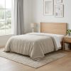Stone Linen Dry Clean Only Polyester Down Alternative Comforter