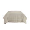 Stone Linen Dry Clean Only Polyester Down Alternative Comforter