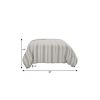 Natural Linen Washable Polyester Duvet Cover