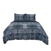 Cotton Washable Polyester Duvet Cover Set With Two Shams