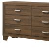 and Manufactured Wood Six Drawer Double Dresser