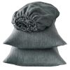 Four Piece Slate Gray Linen Sheet Set
