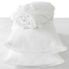 Four Piece Ivory Linen  Sheet Set