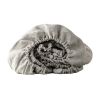 Light Gray Linen Fitted sheet