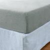 Blue Linen  Fitted Sheet