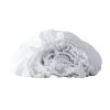 White Linen Fitted Sheet