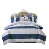 Blue And White  Cotton Washable Duvet Set