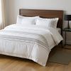 King Cotton Washable Duvet Cover Set With Two Shams
