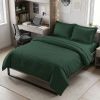 Twin Cotton Washable Duvet Cover Set With Sham