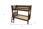 Twin Over Twin Solid Wood Bunk Bed