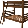 Queen Over Queen Solid Wood Bunk Bed