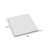 3" White Gel Memory Foam Mattress Topper