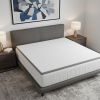 3" White Gel Memory Foam Mattress Topper