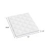 2" Cotton California King Mattress Topper