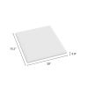 4" White Memory Foam  Mattress Topper