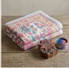Rose And Cream Floral Cotton Decorative Comforter