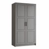 72" Solid Wood Two Door Combo Dresser