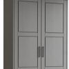 72" Solid Wood Two Door Combo Dresser