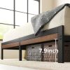 FarmHouse Traditional Rustic Pine Platform Bed