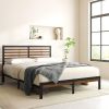 FarmHouse Traditional Rustic Pine Platform Bed
