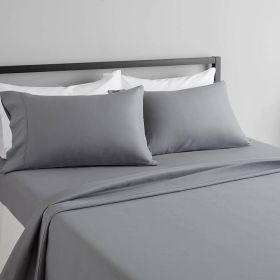 Silver Grey 100-Percent Egyptian Cotton 1000 Thread Count Sheet Set (size: TWIN)