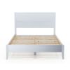 Solid Wood Low Profile Platform Bed Frame Finish
