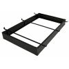 Hotel Style Metal Bed Base Bed Frame in Espresso